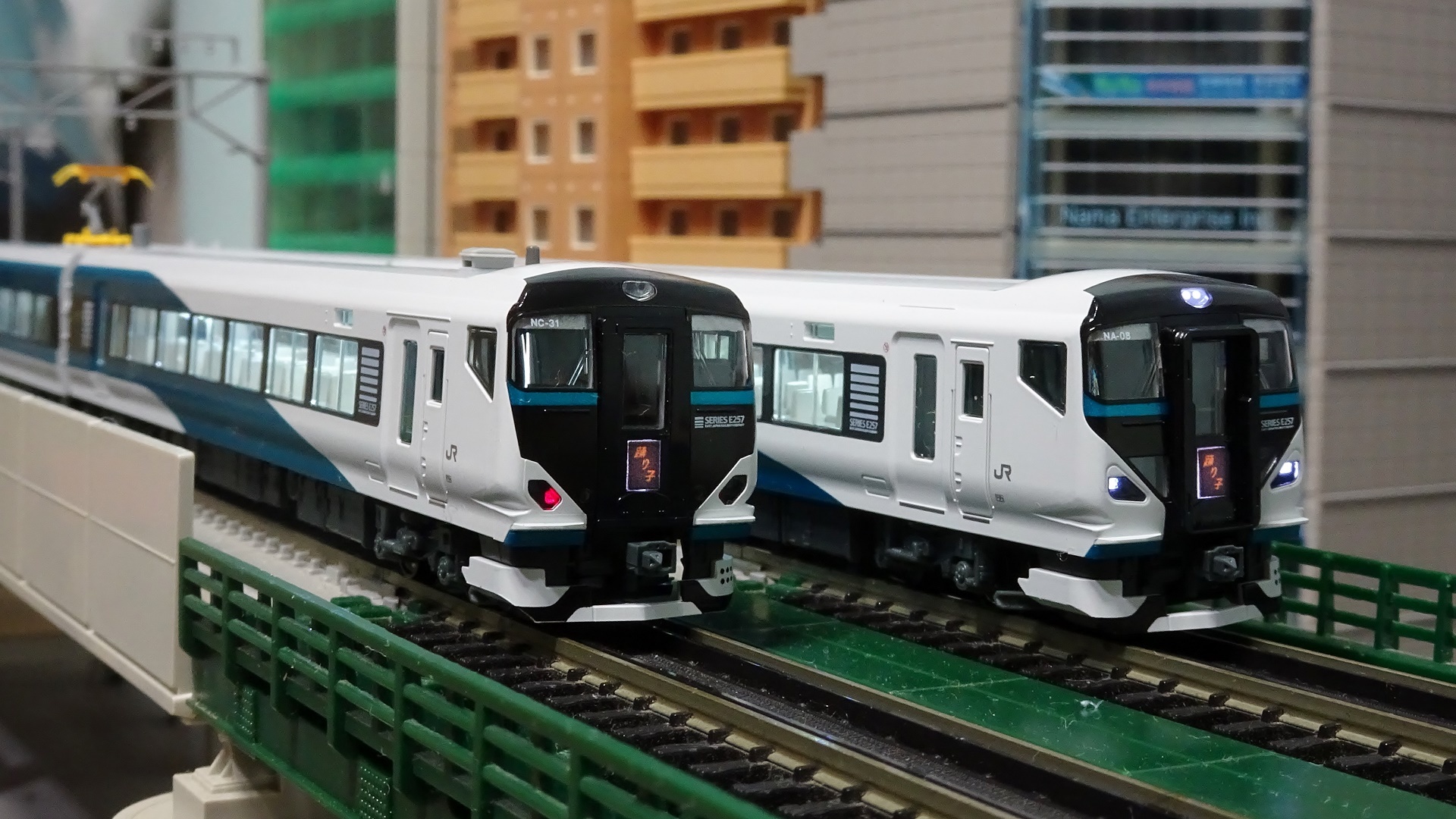 室内灯搭載】E257系2500番台「踊り子」ーこれでフル編成整備完了