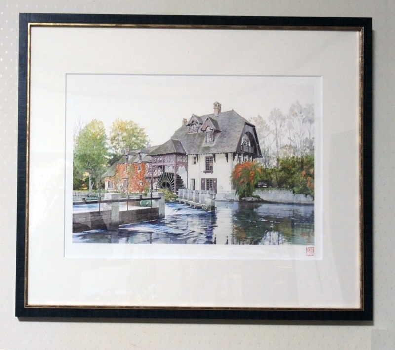 絵画 奥津国道 花のイソワール フランス 【公式通販】