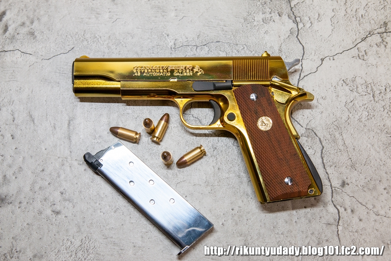 カスタム塗装】東京マルイ コルト ガバメント シリーズ'70 ニッケル