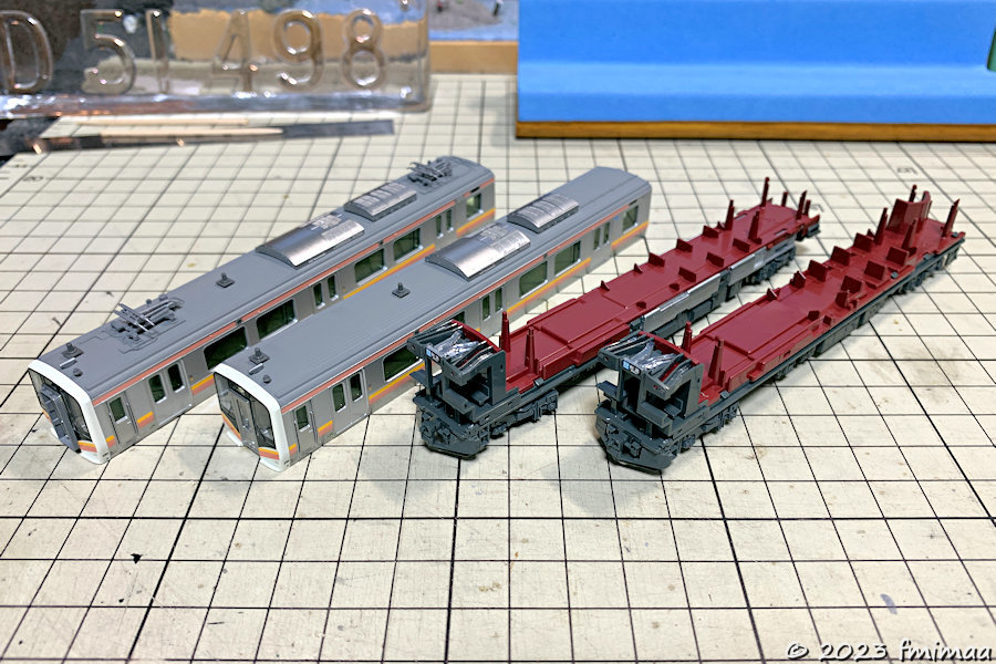 E129系100番台 霜取りパンタ搭載車 入線整備 その1 - ナマケモノ写真館