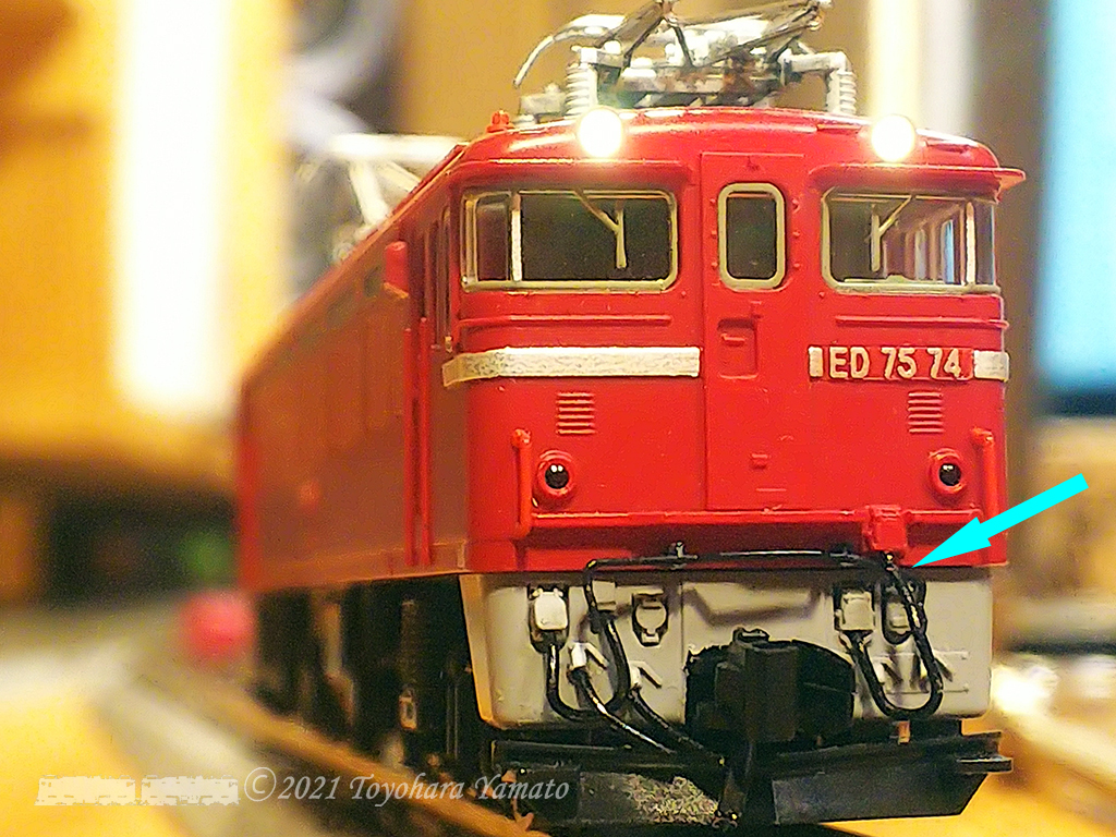 N-Gauge TOMIX ED75 ジャンパ栓の怖ーい仕様変更 - 重単5175(FC2版)