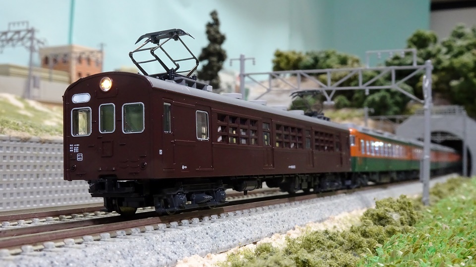 165系急行「アルプス」＋「こまがね」 事業用車も！！ - ビスタ模型