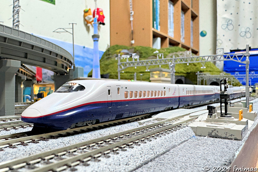 E2系長野新幹線「あさま」入線整備 - ナマケモノ写真館