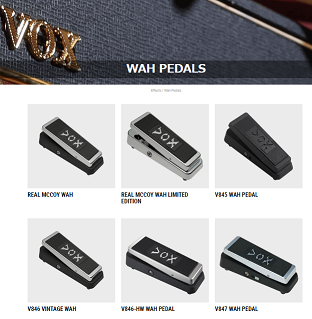 VOX new Wah Pedal !! VRM-1 V846 | クロスロードはどっちだ？