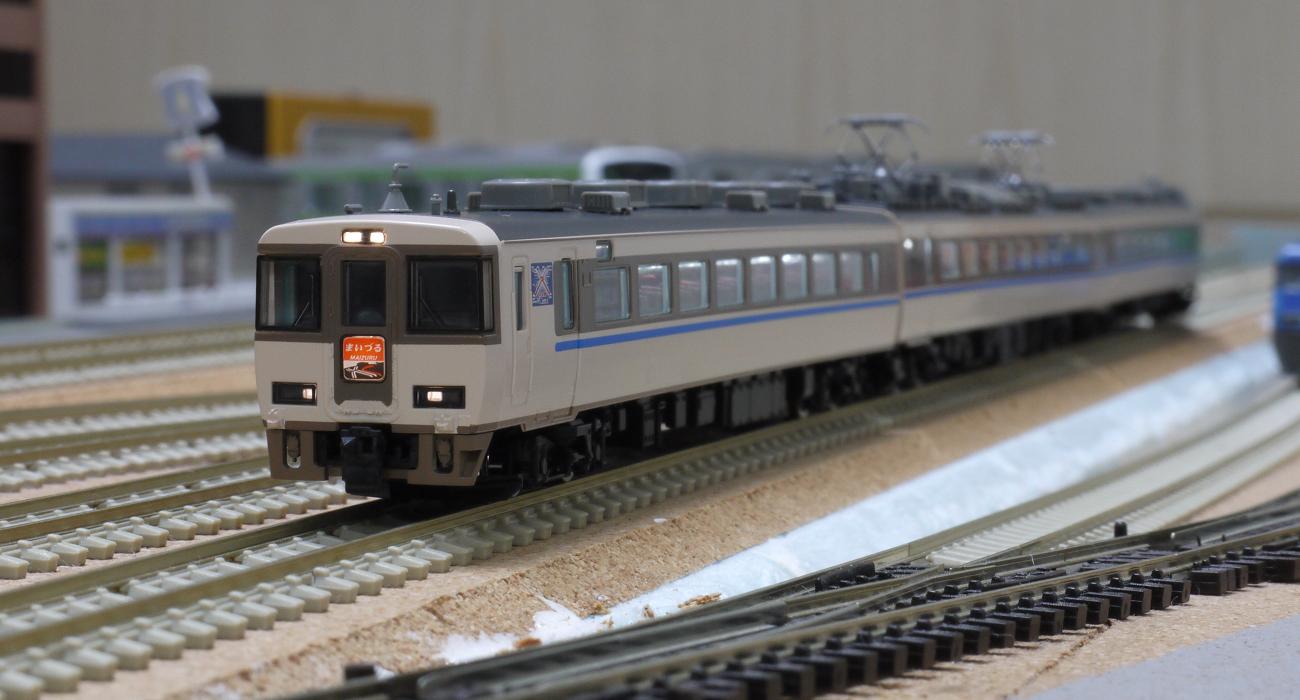 tomix 183系特急まいづる・たんば入線 | 川崎駅 レイアウト製作日誌