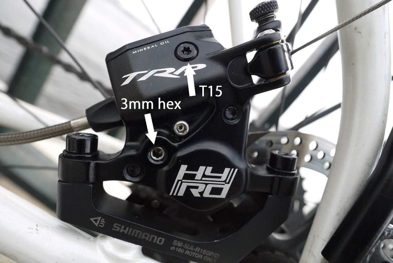 TRP HY/RD (HY/ROAD) ワイヤー引き油圧ディスクブレーキを久しぶりに