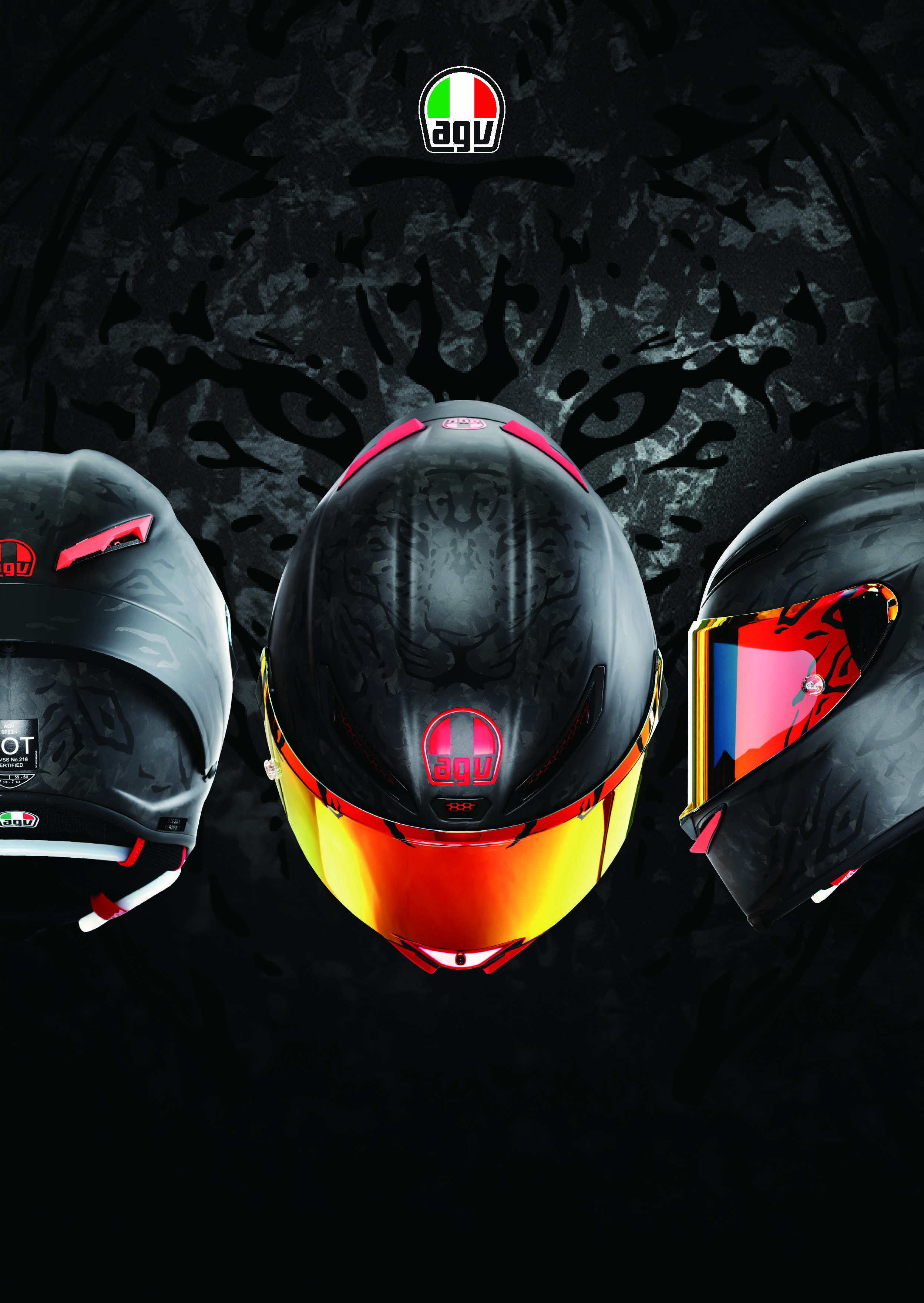 予約受付開始！ 世界3000個限定 AGV PISTA GP RR【PANTERA】