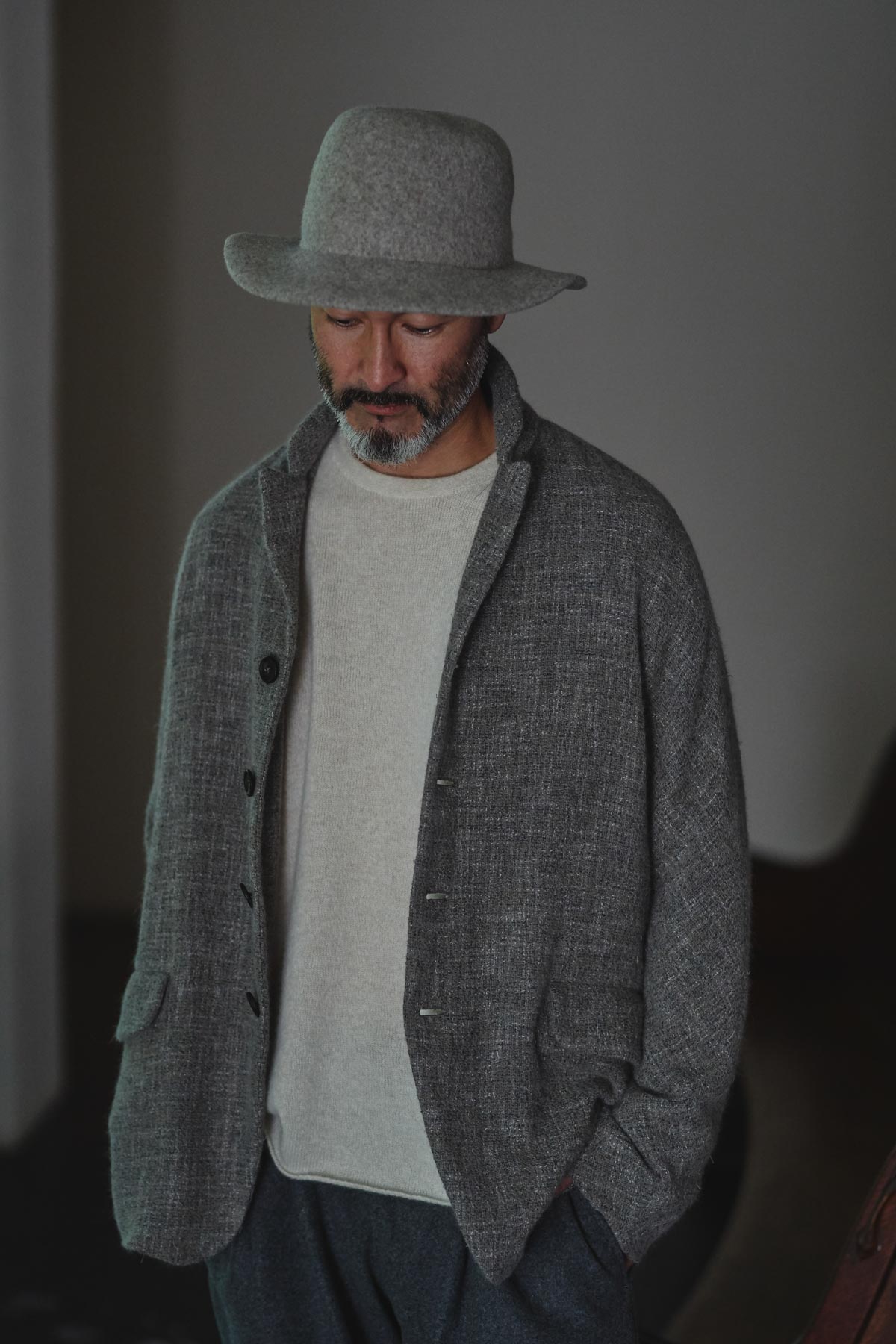 ウールシルクカールのメンズジャケット | Jurgen Lehl etc.