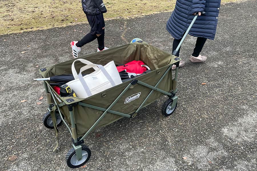 ど定番のコールマン アウトドアワゴン レビュー！Amazon限定のオリーブ