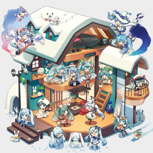 アナログレコード『SNOW MIKU Theme Song Collection』本日発売