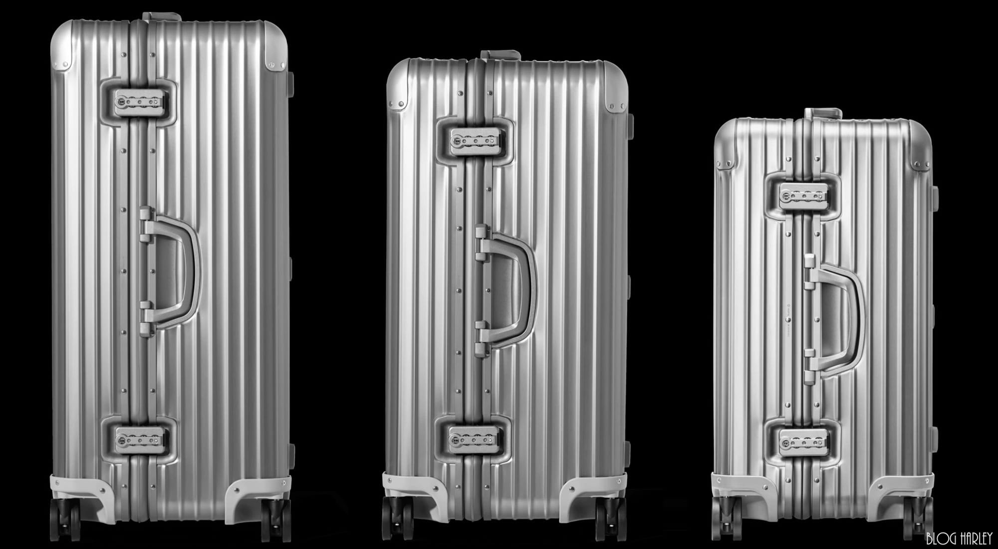 リモワ トランクシリーズ サイズ比較画像 - BLOG HARLEY