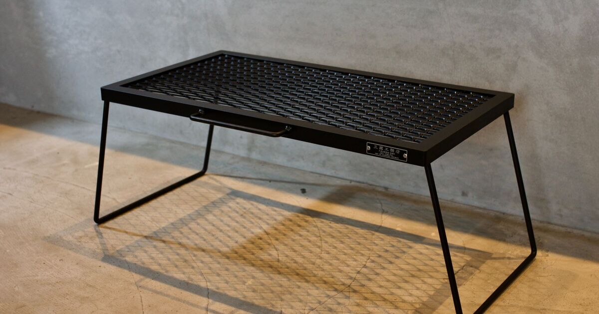 IRON TABLE | Camping Gear | 東京や横浜でキャンプギアならアウトドア
