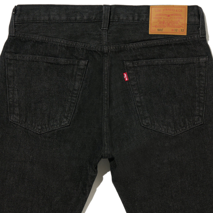 Levi's リーバイス 501® ジーンズ ブラック｜セルビッチ ストレート