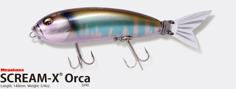 Megabass SCREAM-X ORCA – blueseabass