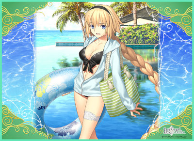 TCG万能プレイマット Fate/Grand Order「アーチャー/ジャンヌ・ダルク