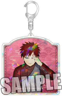 NARUTO-ナルト- 疾風伝 ホログラムアクリルキーホルダー「我愛羅