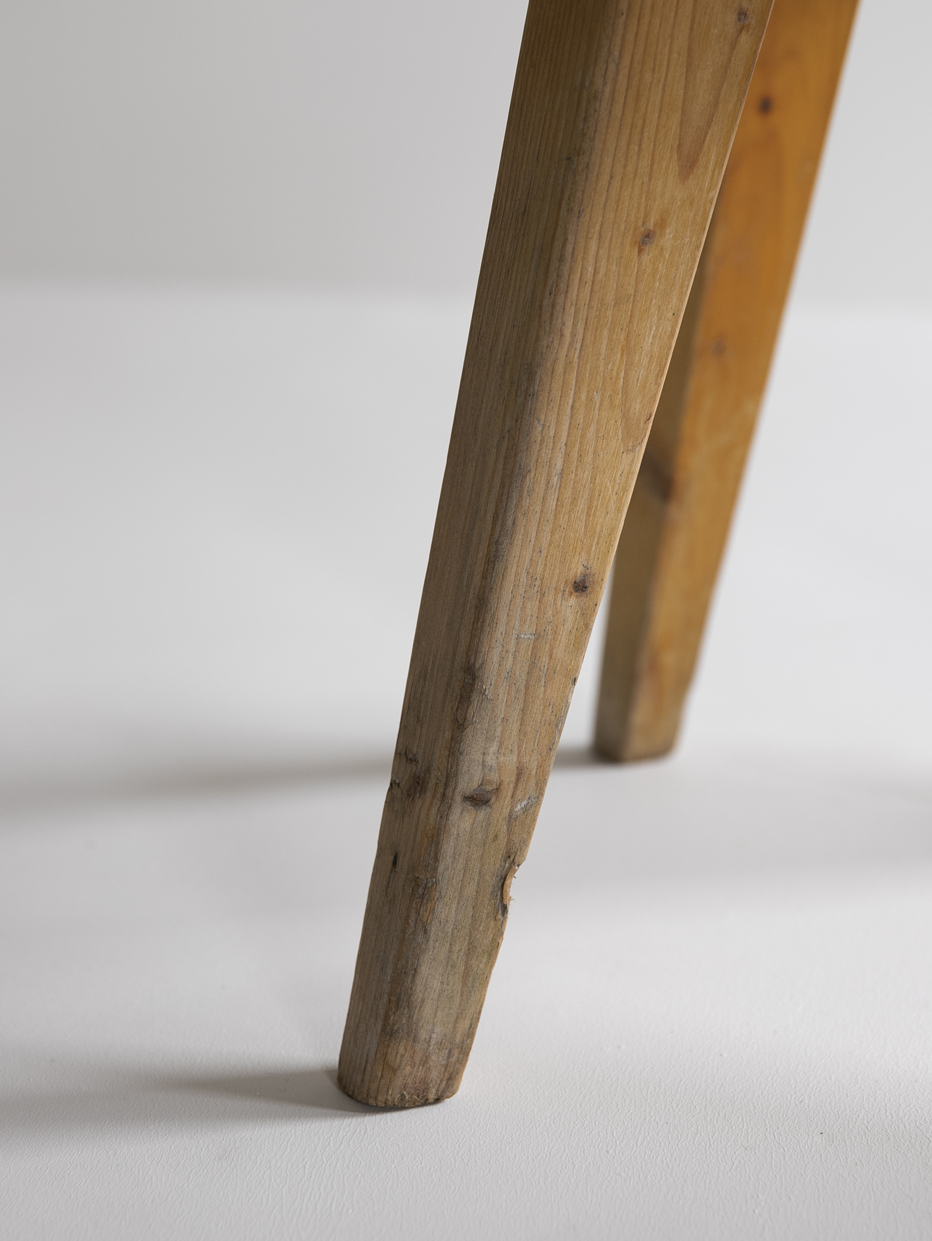 Vintage Stool by Charlotte Perriand and Christian Durupt