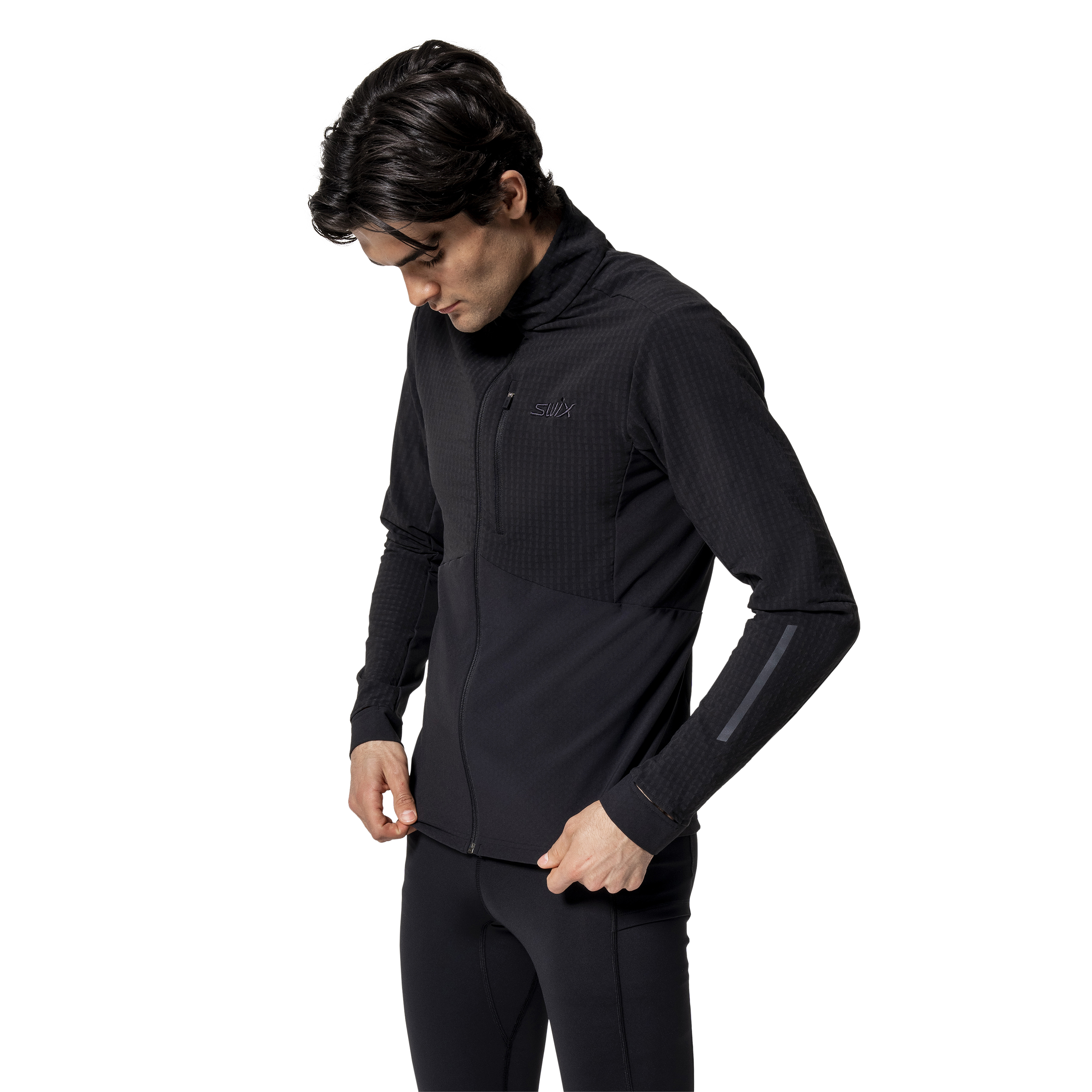 Pace Hybrid Full Zip Midlayer M | Swix