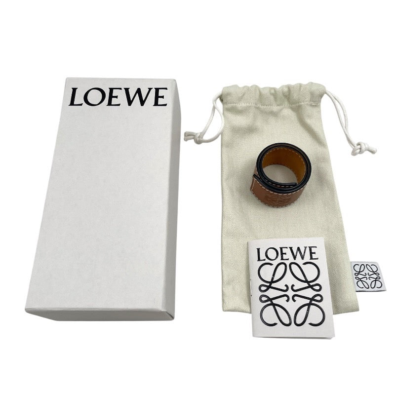 LOEWE】ロエベ アナグラム スラップ スモール 119.19.336 ブレスレット