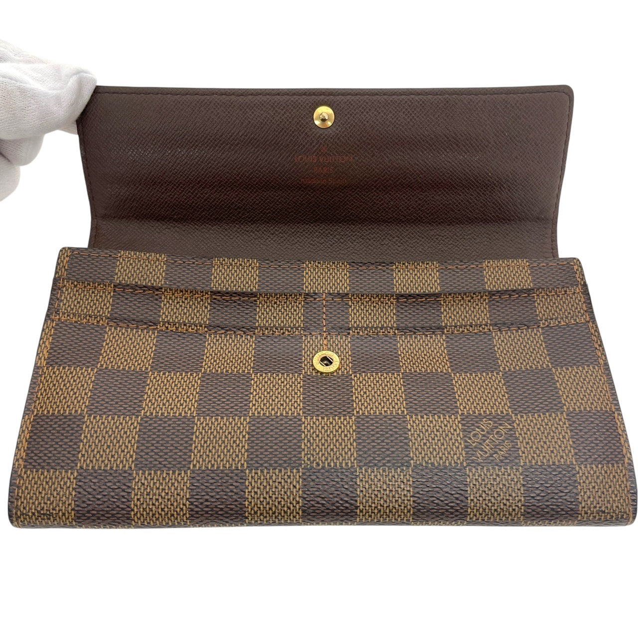 LOUIS VUITTON】ルイ・ヴィトン ポルトフォイユサラ N61734 長財布ユニ