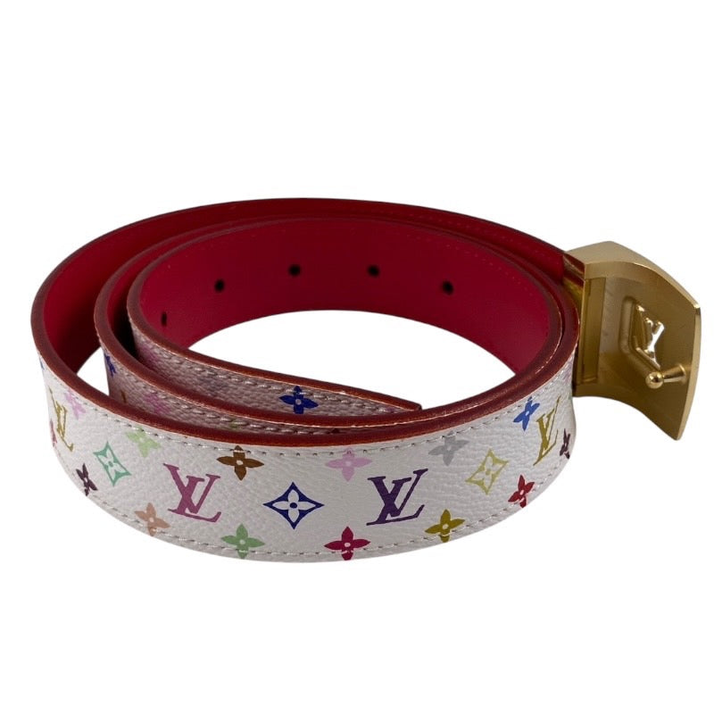 LOUIS VUITTON】ルイ・ヴィトン サンチュール・キャレ LVカット M9682