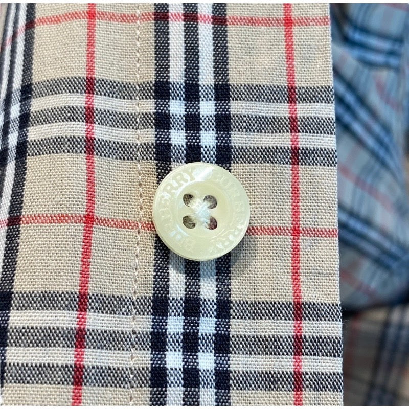 BURBERRY】バーバリー 長袖シャツ コットンメンズ ヴィンテージ