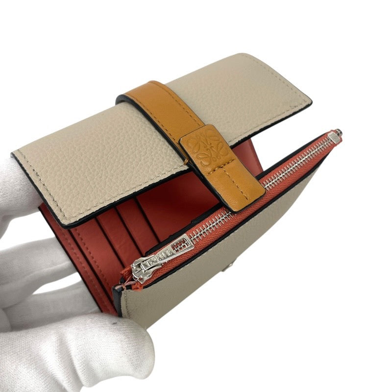 LOEWE】ロエベ バーティカル ウォレット スモール C660S86X04 三つ折り