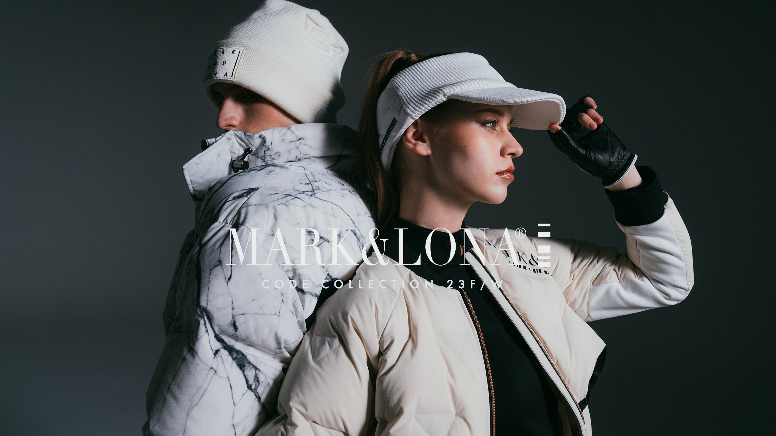 美品 ☆ MARK&LONA CODE パーカー スウェット マーク&ロナ MARK&LONA