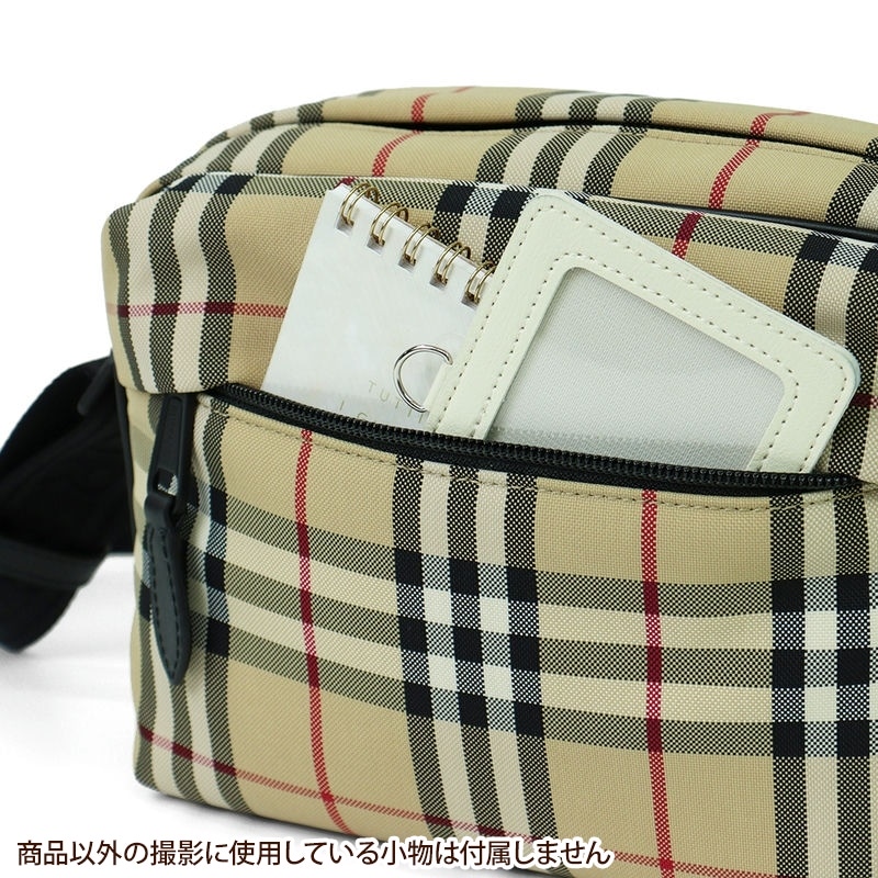 Brandol / BURBERRY バーバリー ショルダーバッグ チェック柄 ベージュ