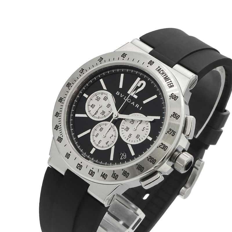 Brandol / BVLGARI ブルガリ メンズ腕時計 ディアゴノ クロノグラフ