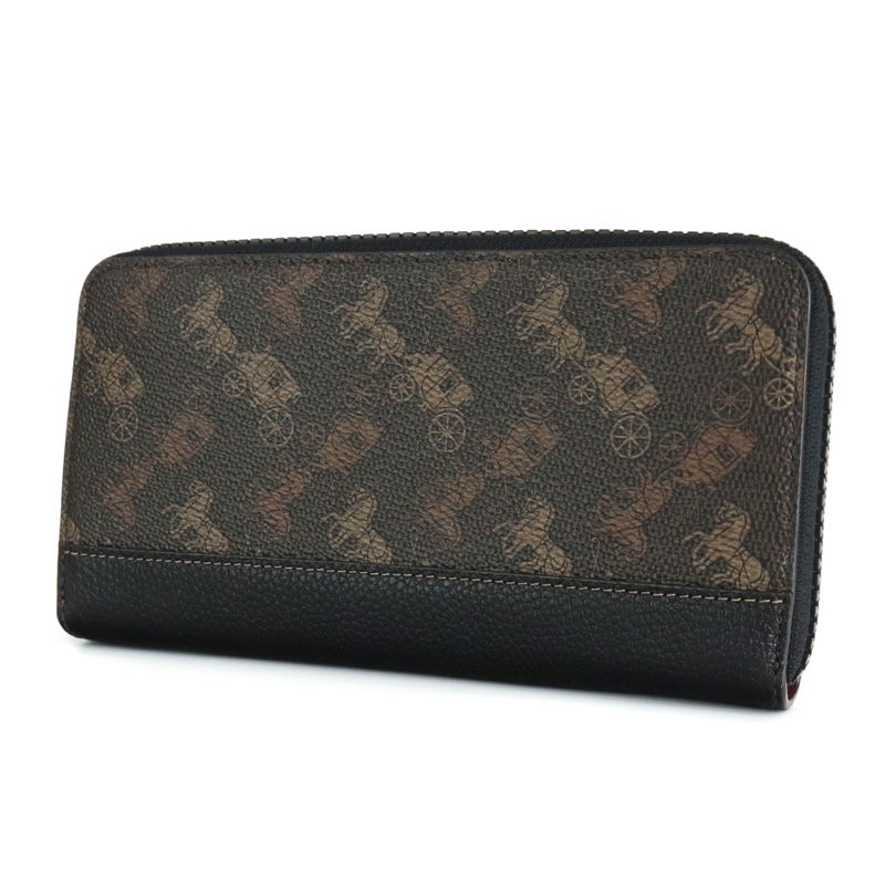 Brandol / COACH コーチ 長財布 シグネチャー スリム ジップ