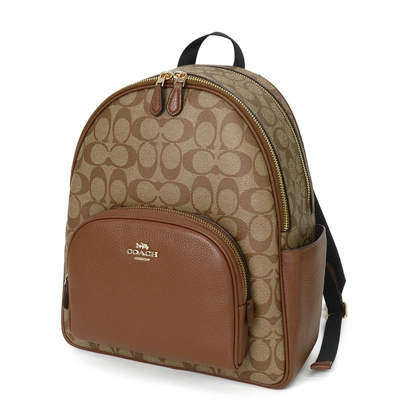 Brandol / COACH コーチ リュックサック シグネチャー コーティング