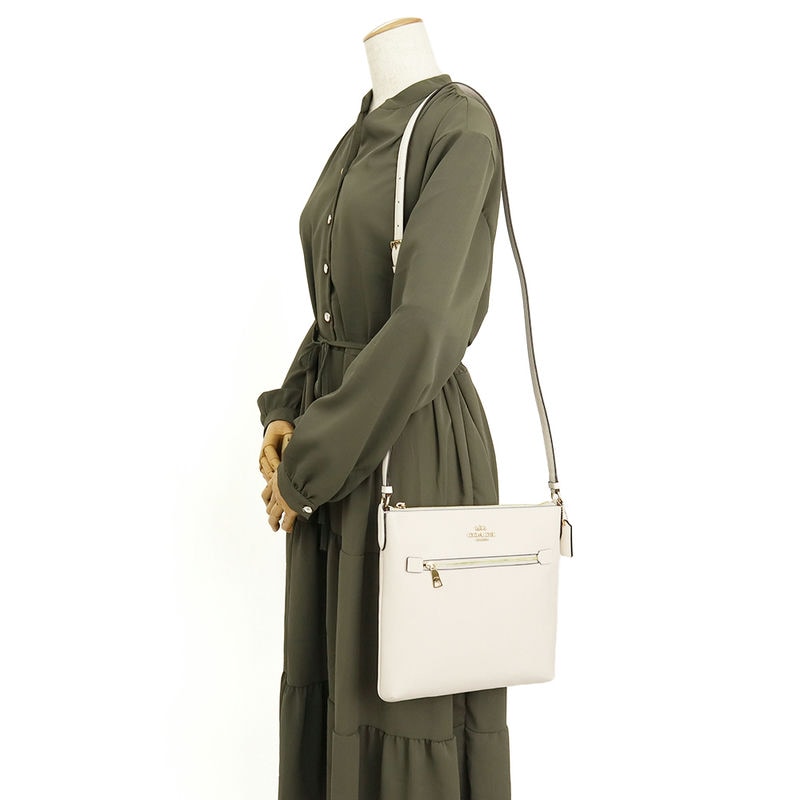 Brandol / COACH コーチ ショルダーバッグ レザー ファイルバッグ