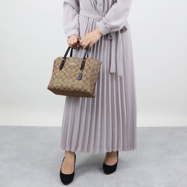 Brandol / COACH コーチ ミニトートバッグ シグネチャー Molie 25