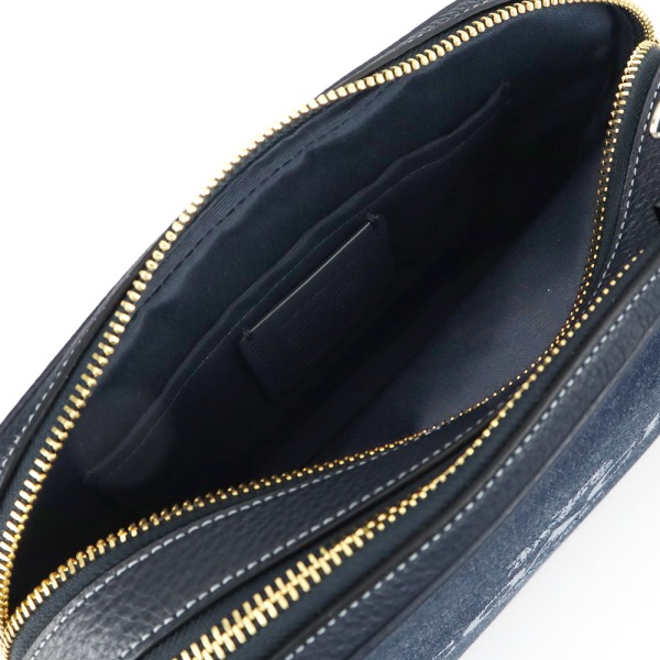 Brandol / COACH コーチ ショルダーバッグ ロゴ デニム カメラバッグ