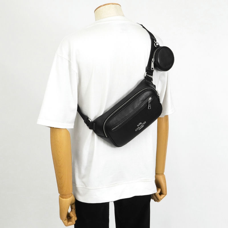 Brandol / COACH コーチ ボディバッグ レザー エリアス ベルトバッグ