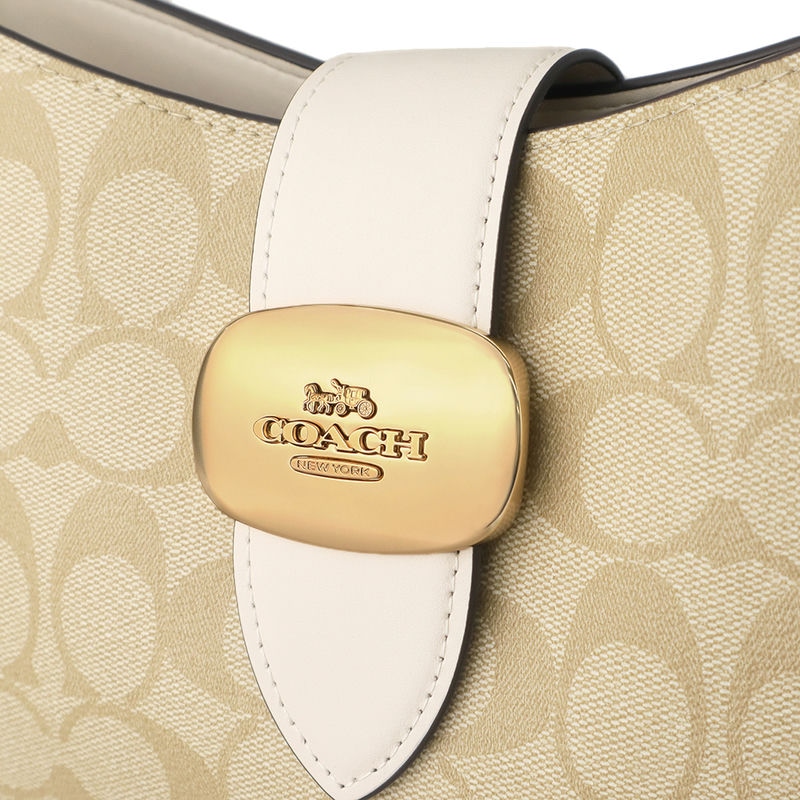 Brandol / COACH コーチ ショルダーバッグ シグネチャー エライザ ワン