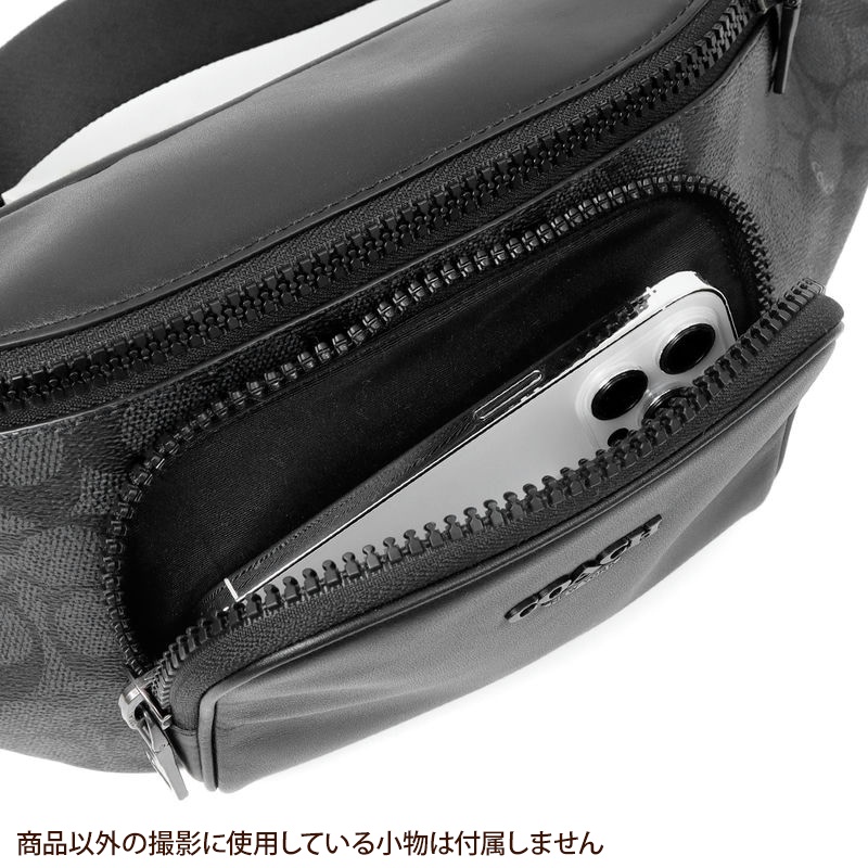 Brandol / COACH コーチ ボディバッグ シグネチャー レーサー ベルト