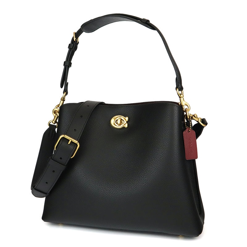 Brandol / COACH コーチ ショルダーバッグ レザー ウィロウ 2way ワン
