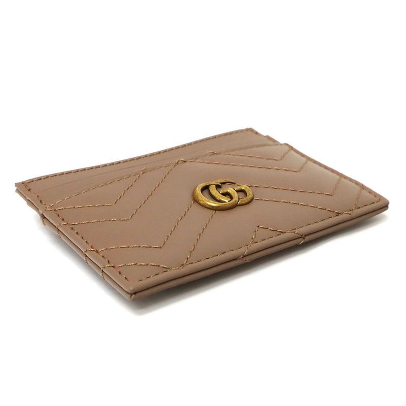 Brandol / GUCCI グッチ カードケース GGマーモント レザー 定期入れ
