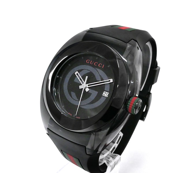 Brandol / GUCCI グッチ メンズ腕時計 SYNC グッチシンク 46mm