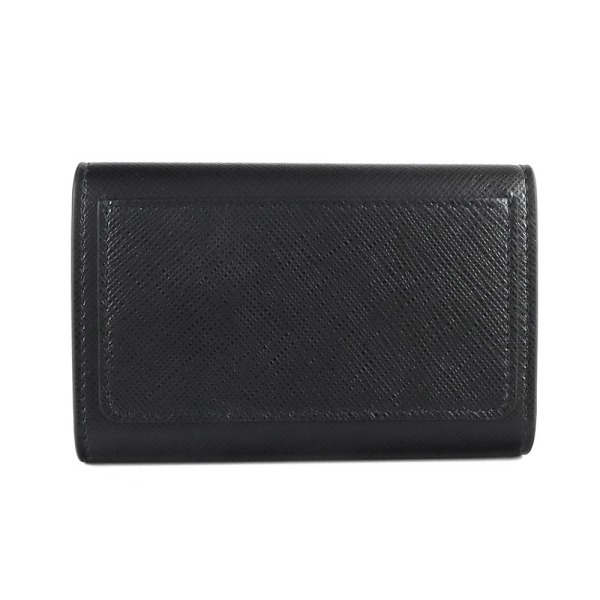 Brandol / PRADA プラダ キーケース サフィアーノ レザー ブラック