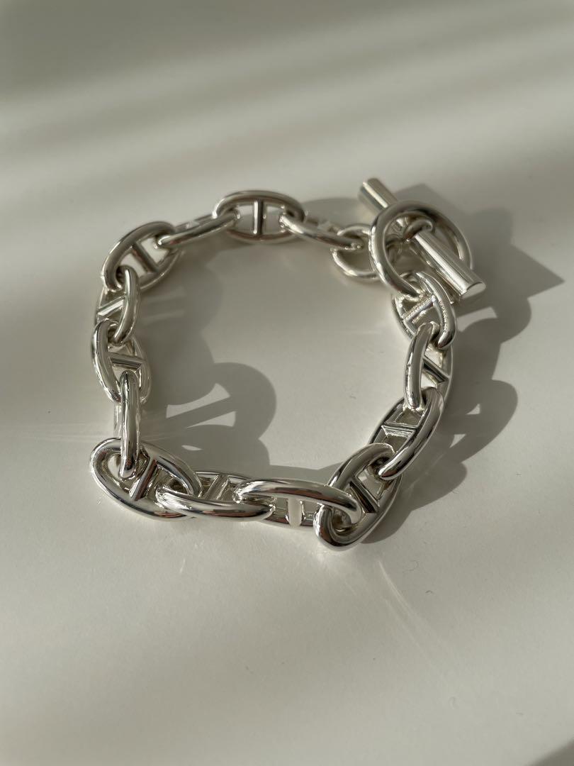 エルメス シェーヌダンクル GM 14コマ 【鑑定書付】 HERMES