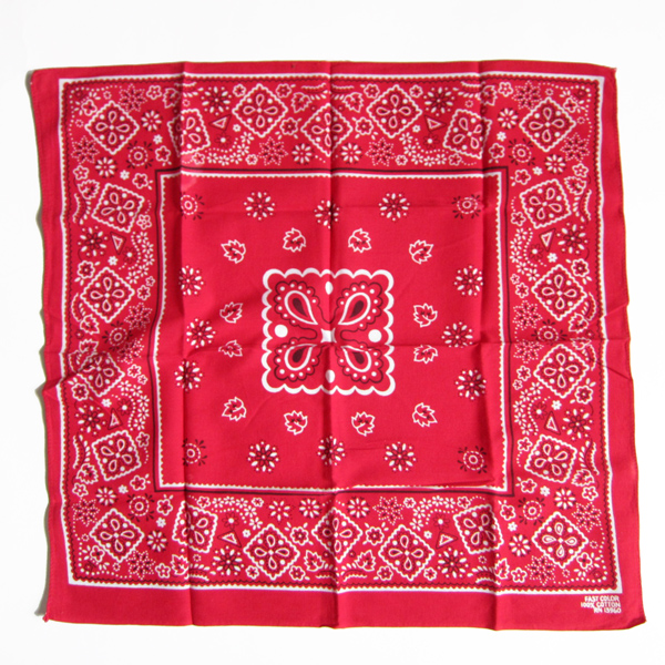 5枚セット】60's/クッキー柄/バンダナ/PARIS ACCESSORIES/ビンテージ