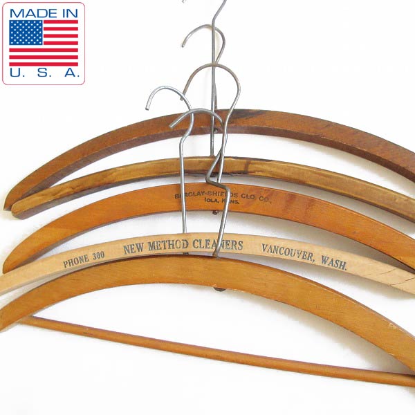 MONTGOMERY WARD BRENT ビンテージ木製ハンガー MONTGOMERY WARD BRENT