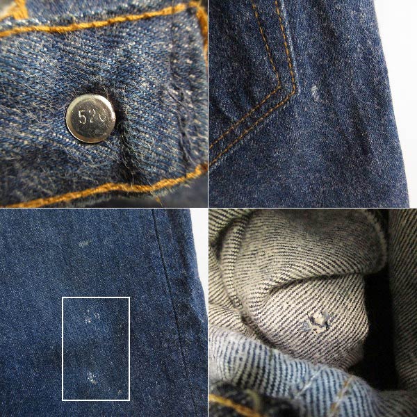 希少/90's/USA製/リーバイス501/濃紺/濃色/ジーンズ【実寸W32