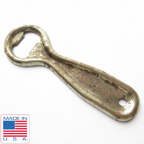 USA製 CINCINNATI CREAM 企業物 栓抜き ビンテージ キーホルダー
