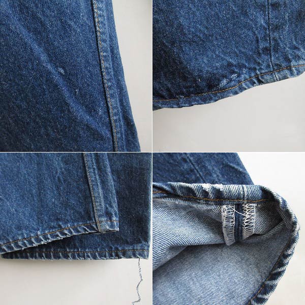 希少 90's USA製 リーバイス501 濃いめ ジーンズ 実寸W33 524刻印 旧6