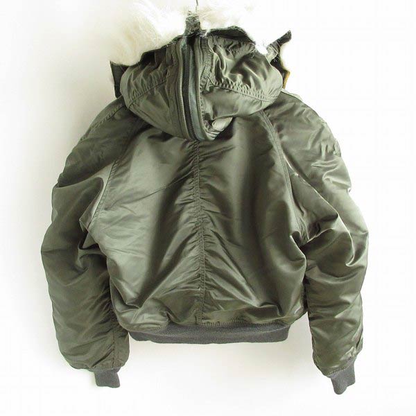 80s 実物 米軍 USAF N-2B MIL-P-6278G フライト ジャケット M