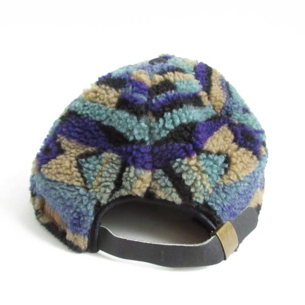 USA製 BULA 総柄フリース キャップ ストラップバック アメリカ製